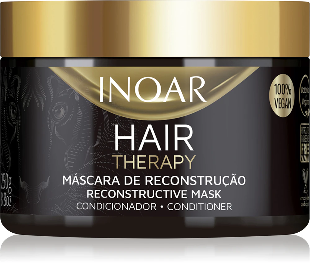 INOAR Hair Therapy strengthening mask for damaged hair