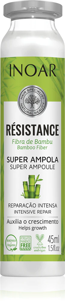 INOAR Résistance Bambu Ampoule for brittle and damaged hair