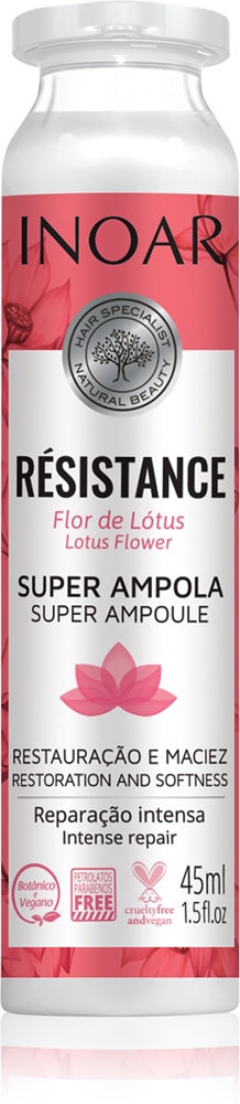 INOAR Résistance Flor de Lótus Ampoule to strengthen hair