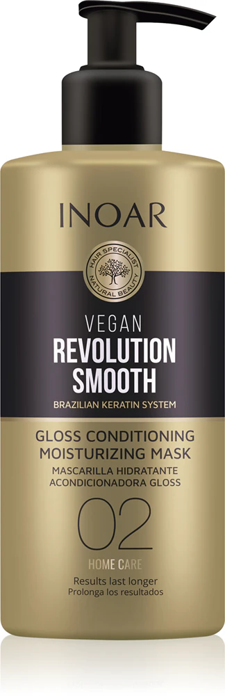 INOAR Vegan Revolution Smooth moisturizing firming face mask for hair