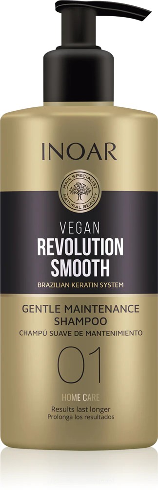 INOAR Vegan Revolution Smooth smoothing shampoo for dry and unruly hair