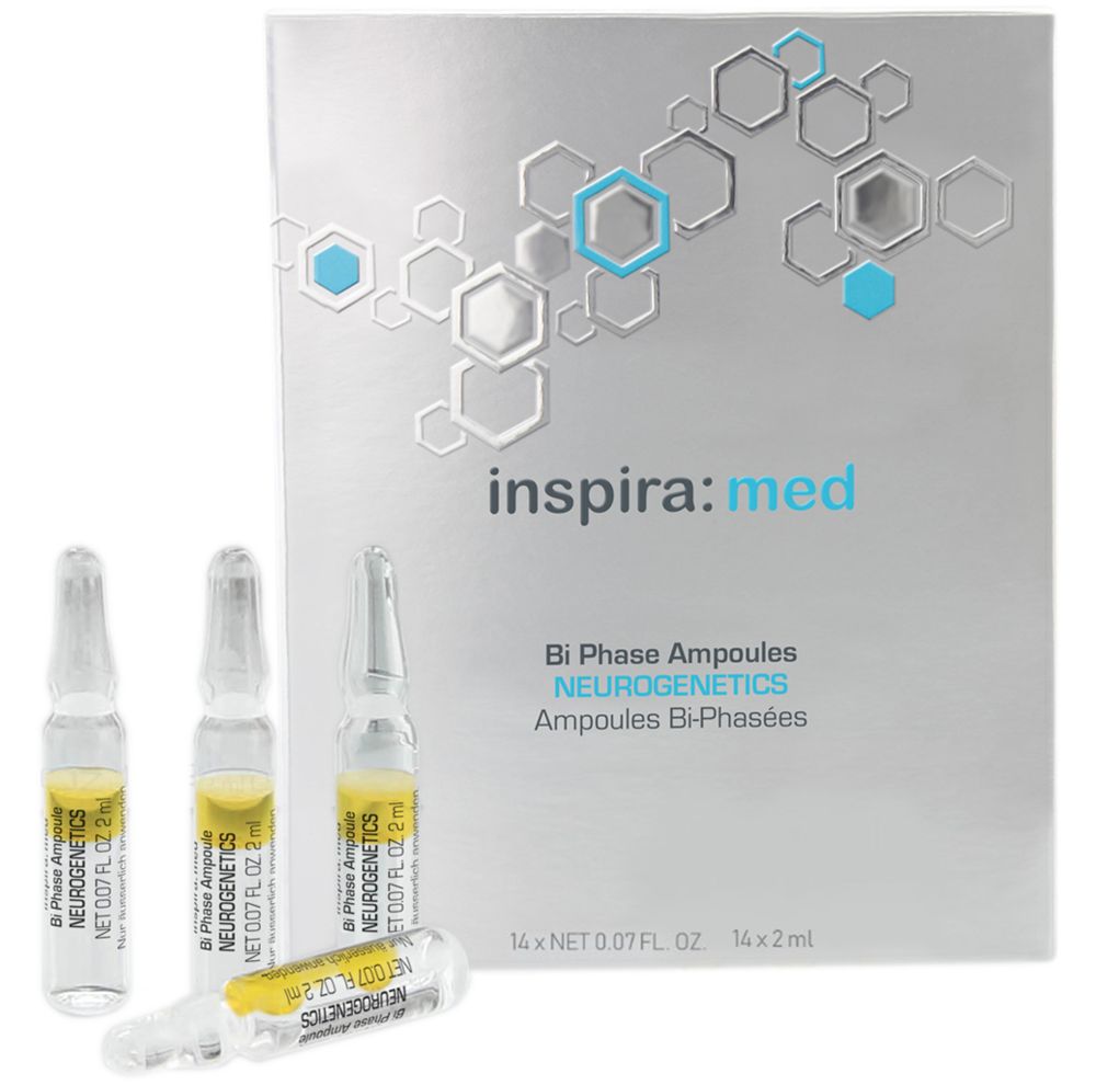inspira: cosmetics Bi-Phase Ampoules Neurogenetics