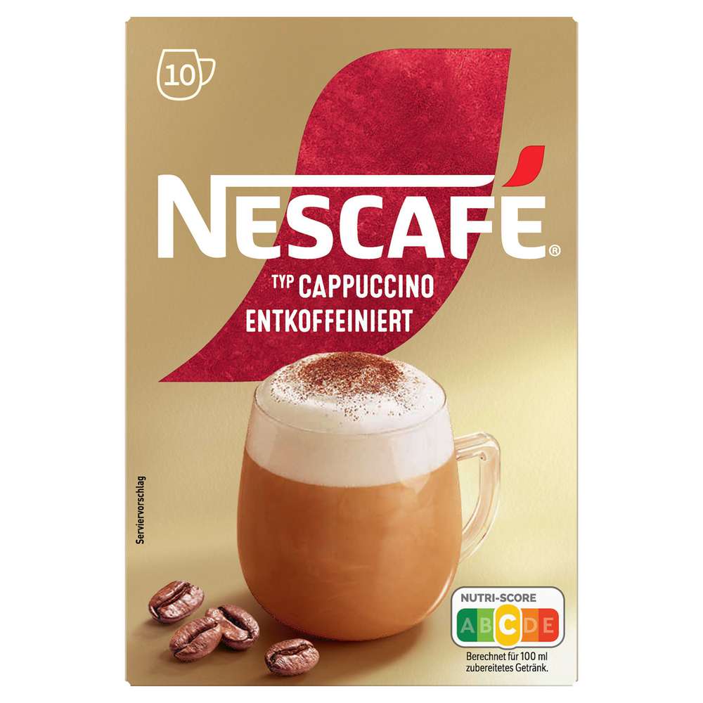 Instant Cappuccino Gold, decaffeinated