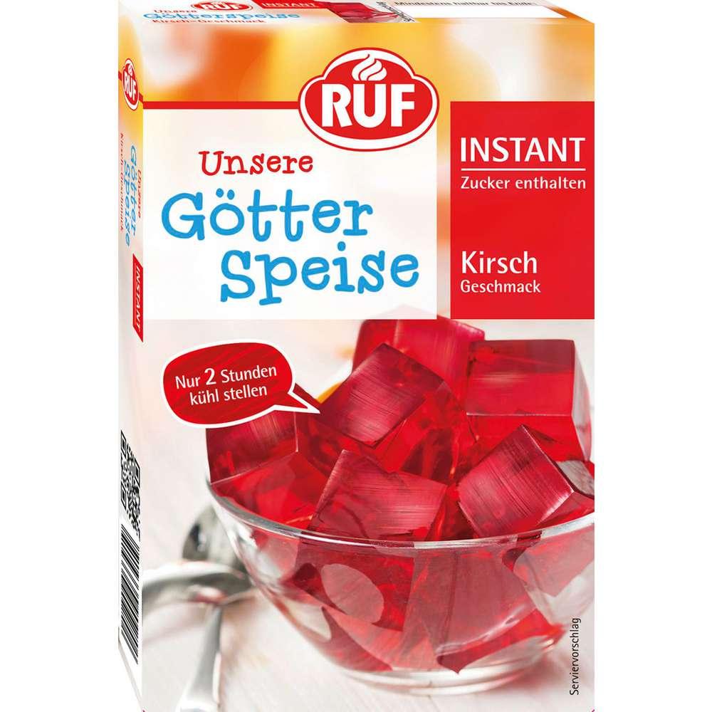 Instant jelly, cherry