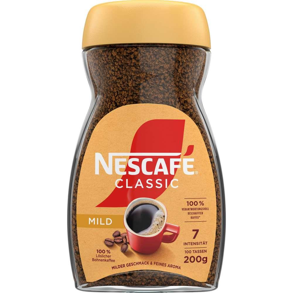 Instant coffee, mild