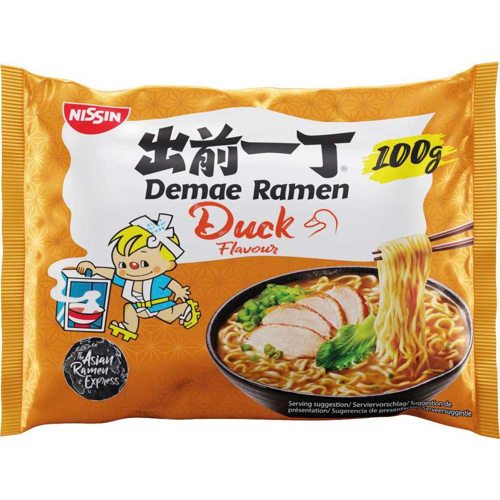 Instant noodle soup Demae Ramen, duck