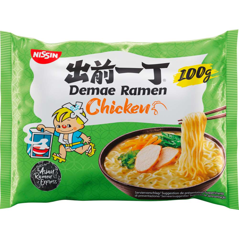 Instant noodle soup Demae Ramen, chicken