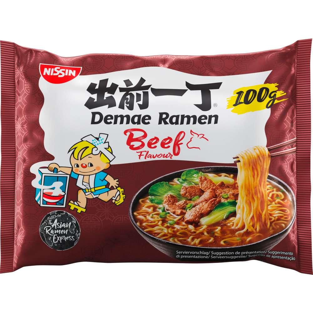 Instant noodle soup Demae Ramen, beef
