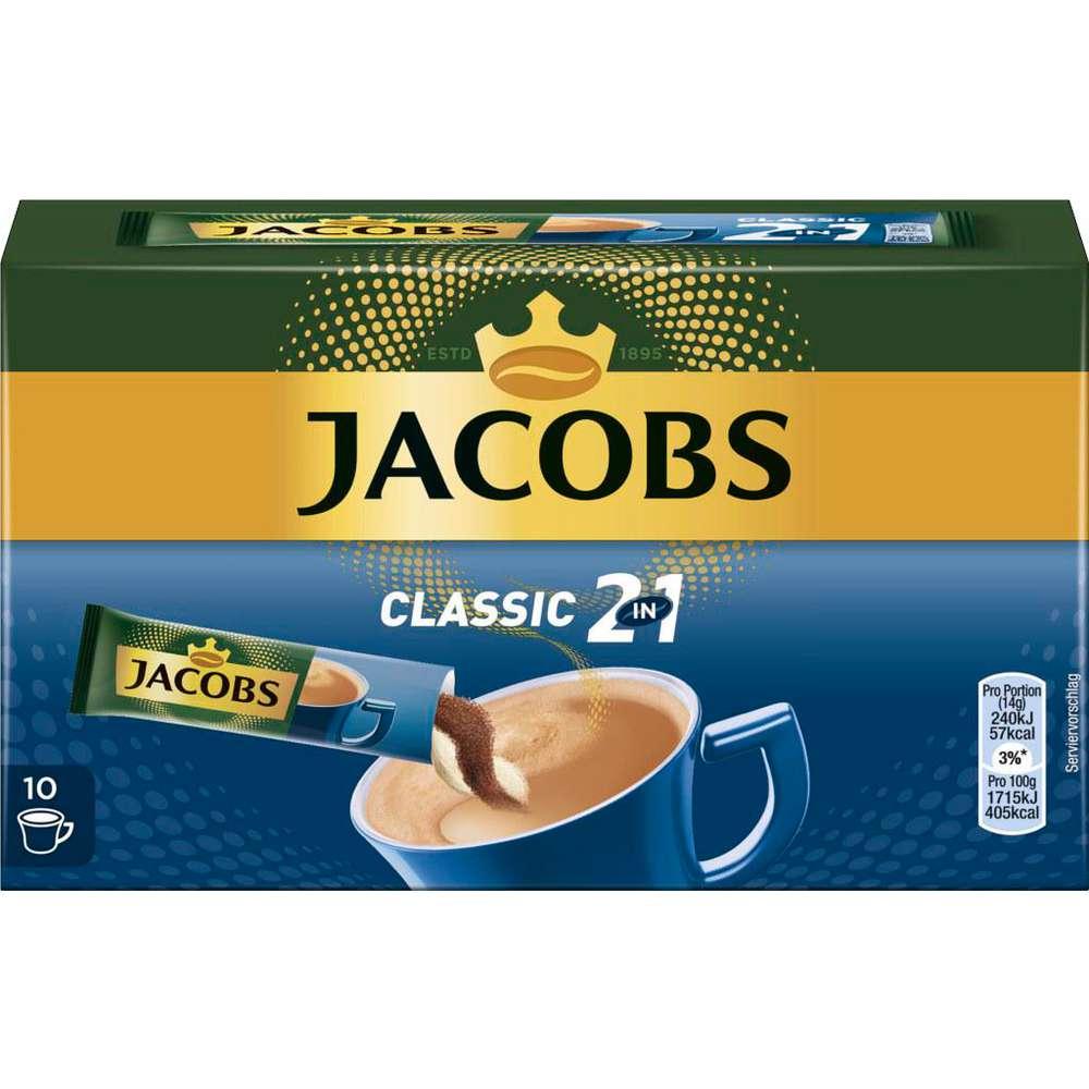 Instant coffee 2 in 1, portion sticks