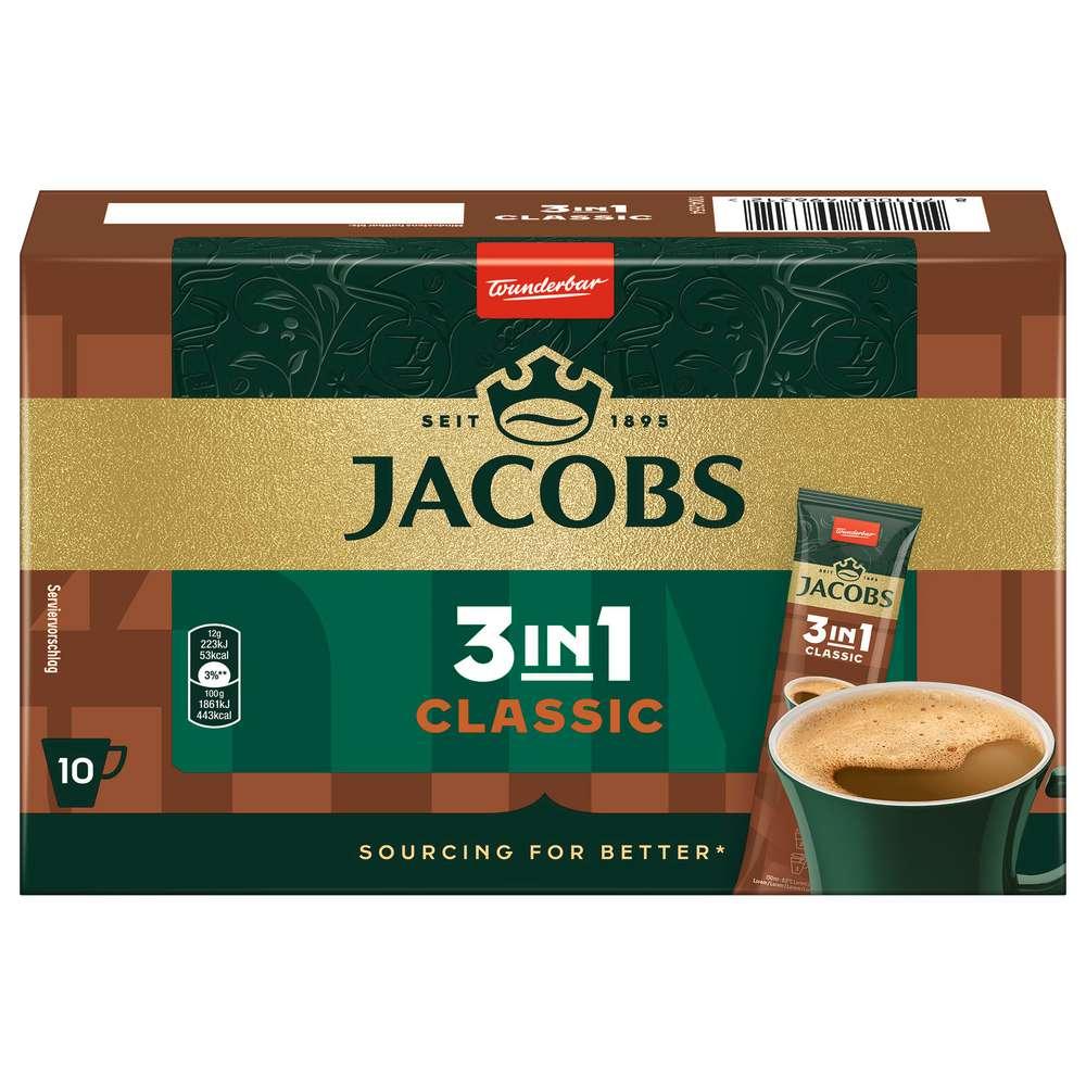 Instant coffee 3in1 Classic, portion sticks