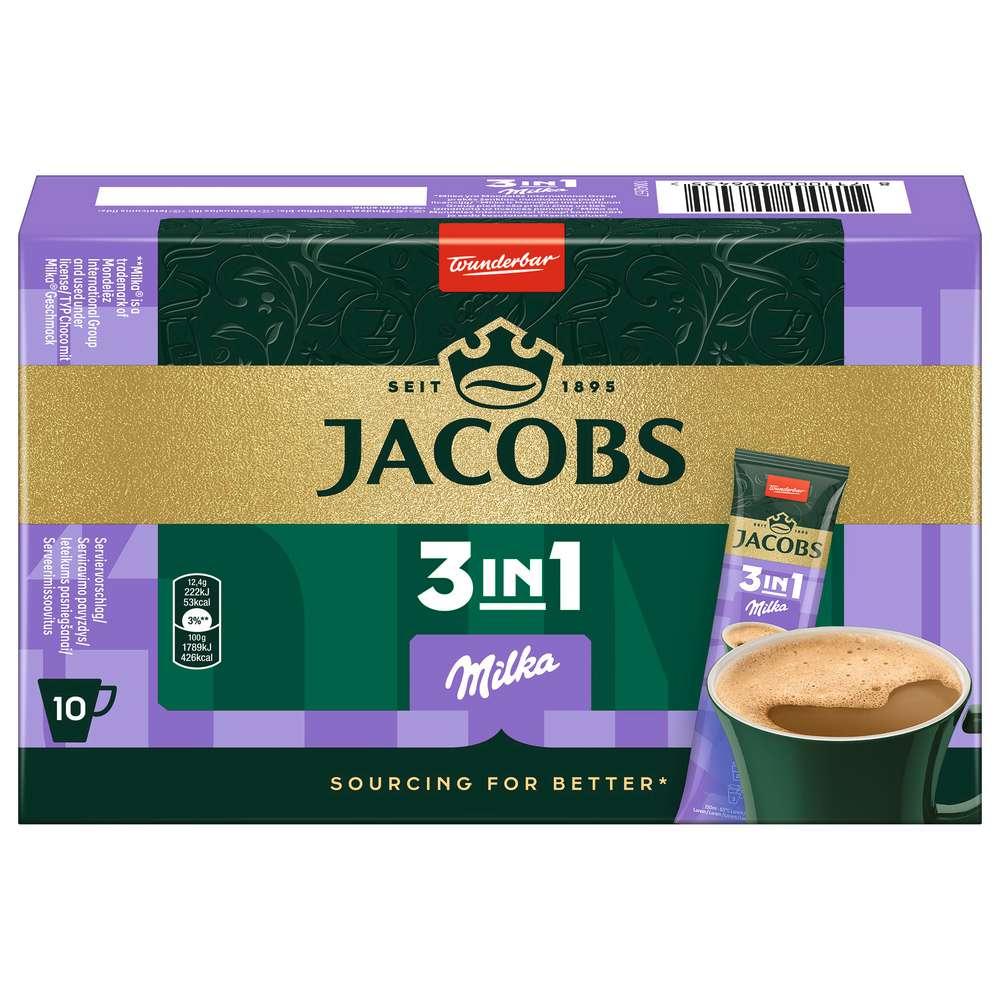 Instant coffee 3in1 Milka, portion sticks
