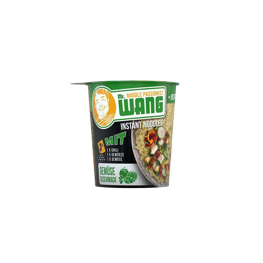 Instant noodles, vegetable flavor