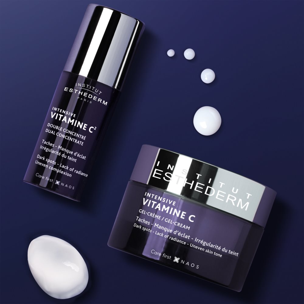 Institut Esthederm Intensive Gel-Cream Vitamins C Intensive care against hyperpigmentation of the skin with vitamin C