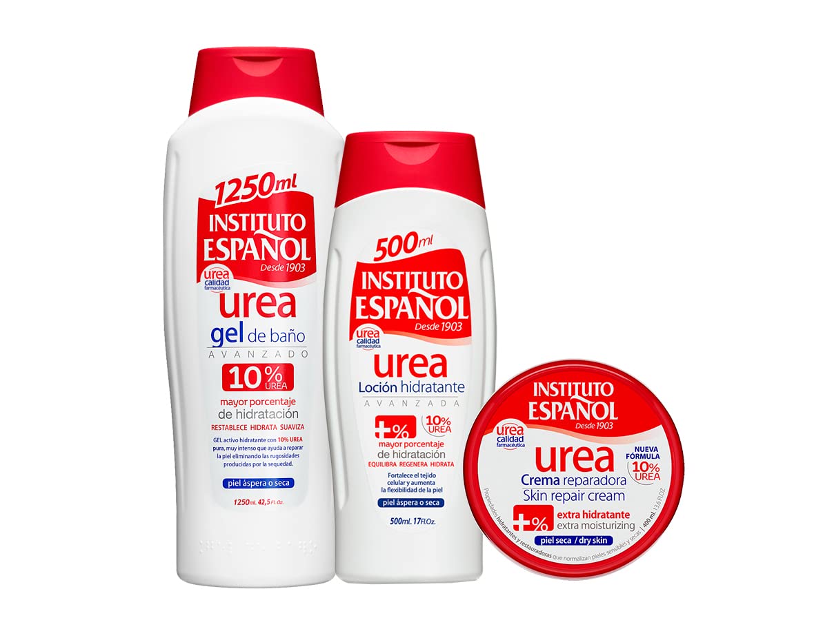 Instituto Espanol Urea Starter Package Body Cream 400 ml Moisturising Lotio