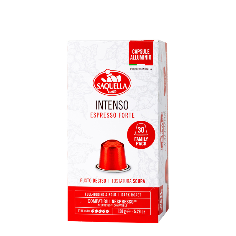 Intense Espresso Forte Nespresso® capsules 30 pieces