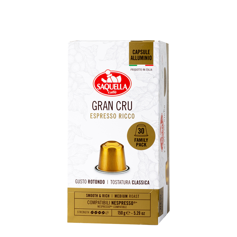 Intense Espresso Gran Cru Nespresso® capsules 30 pieces