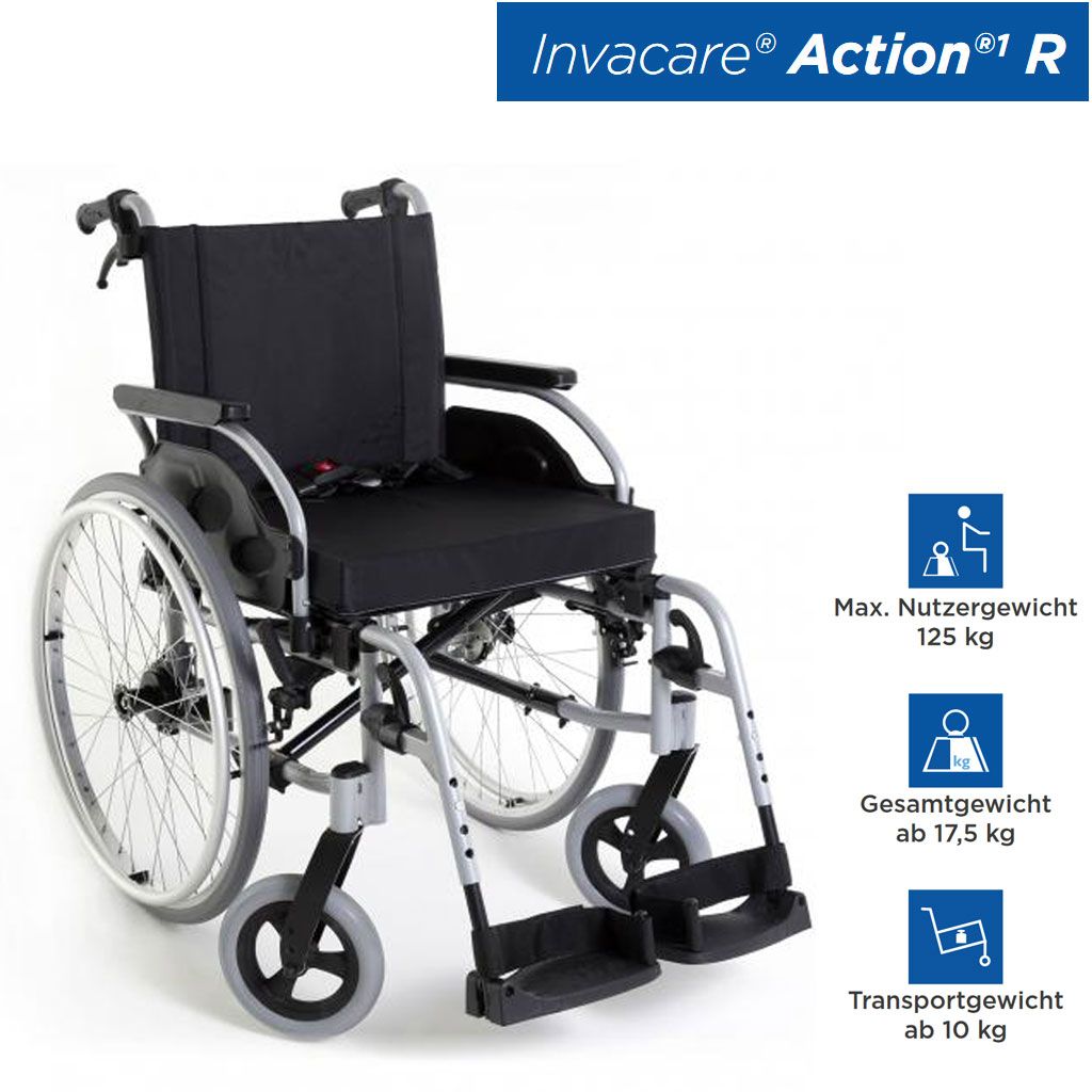 Invacare Action 1 R Standard Wheelchair SB 38