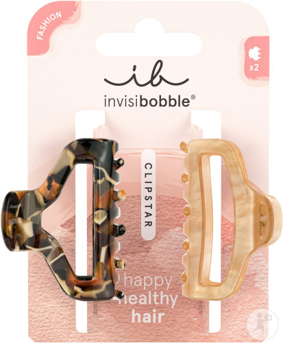 Invisibobble Clipstar Golden Roar M 2 pieces