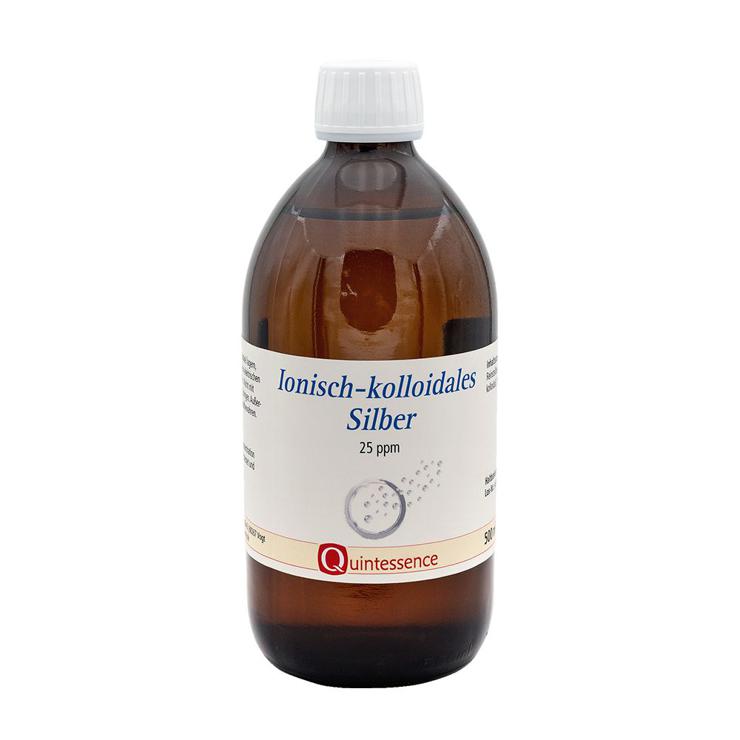 Ionic colloidal silver 25 ppm from Quintessence
