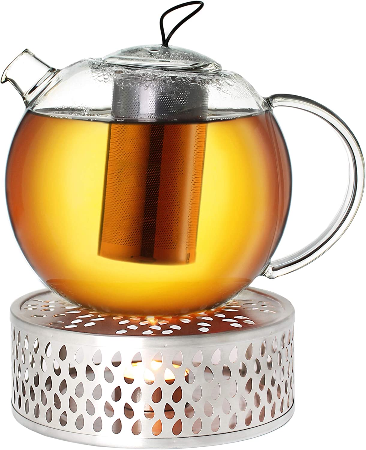 1.5L/2L Stainless Steel Stove-top Teapot Coffee Pot Teaware Hot Water Kettle with Filter Zerone Tea Pot 1.5L 