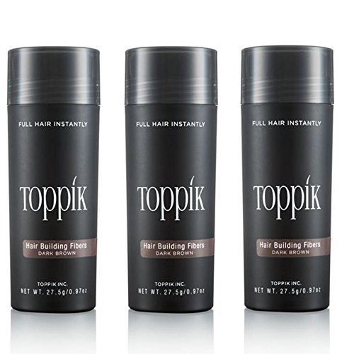 82.5 g Toppik Hair Building Fibre 3 x 27.5 g Pouring Hair Black (Black), ‎black