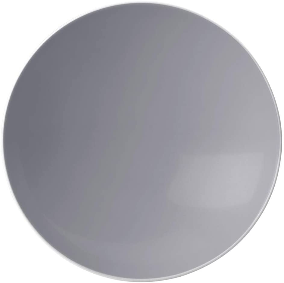 Seltmann Weiden 001.743891 Fashion Elegant Grey Round Soup Bowl, Grey