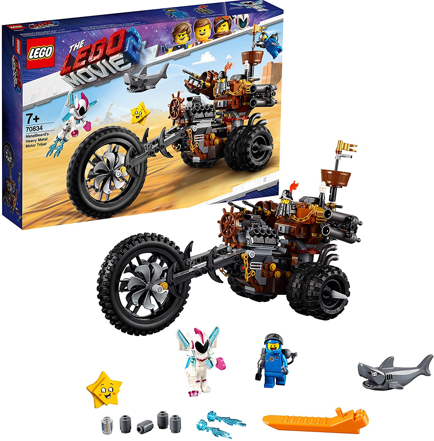 The LEGO Movie 2 The Lego® Movie 2 Eisenbarts Heavy-Metal Trike!