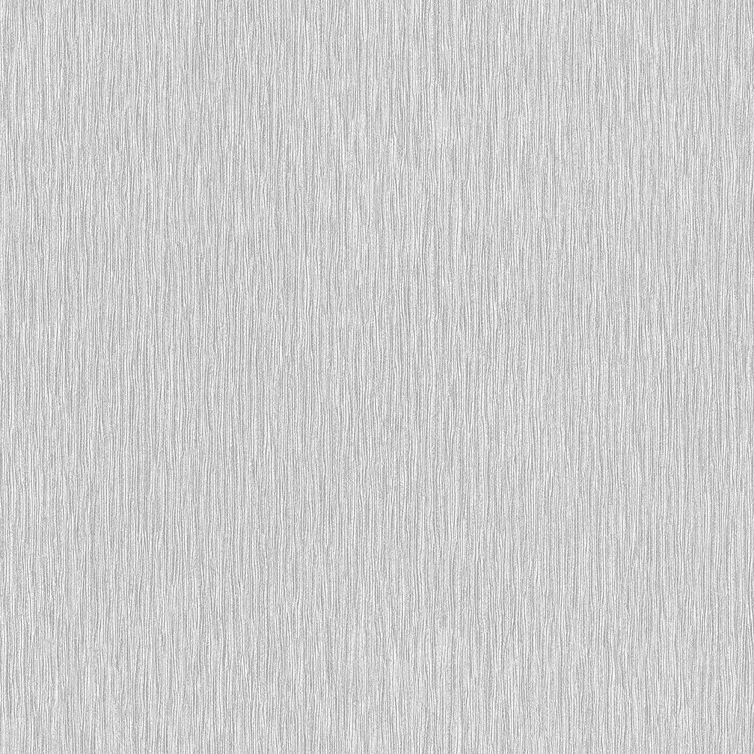 Newroom Wallpaper Stripes Silver Stripes Baroque Non-Woven Wallpaper with Wallpaper Guide [English Language not Guaranteed]