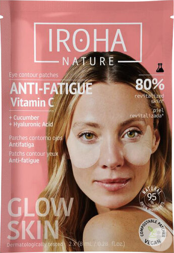 Iroha Anti-Fatigue Eye Patches Vitamin C 2 pieces