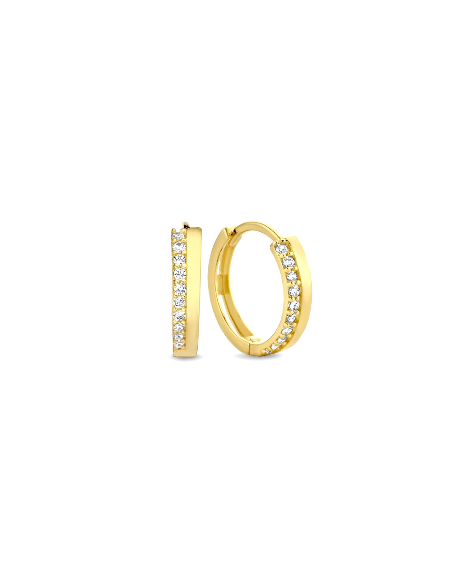 Isabel Bernard earring hoop earrings Isabel Bernard Rivoli Esmée - 585 gold