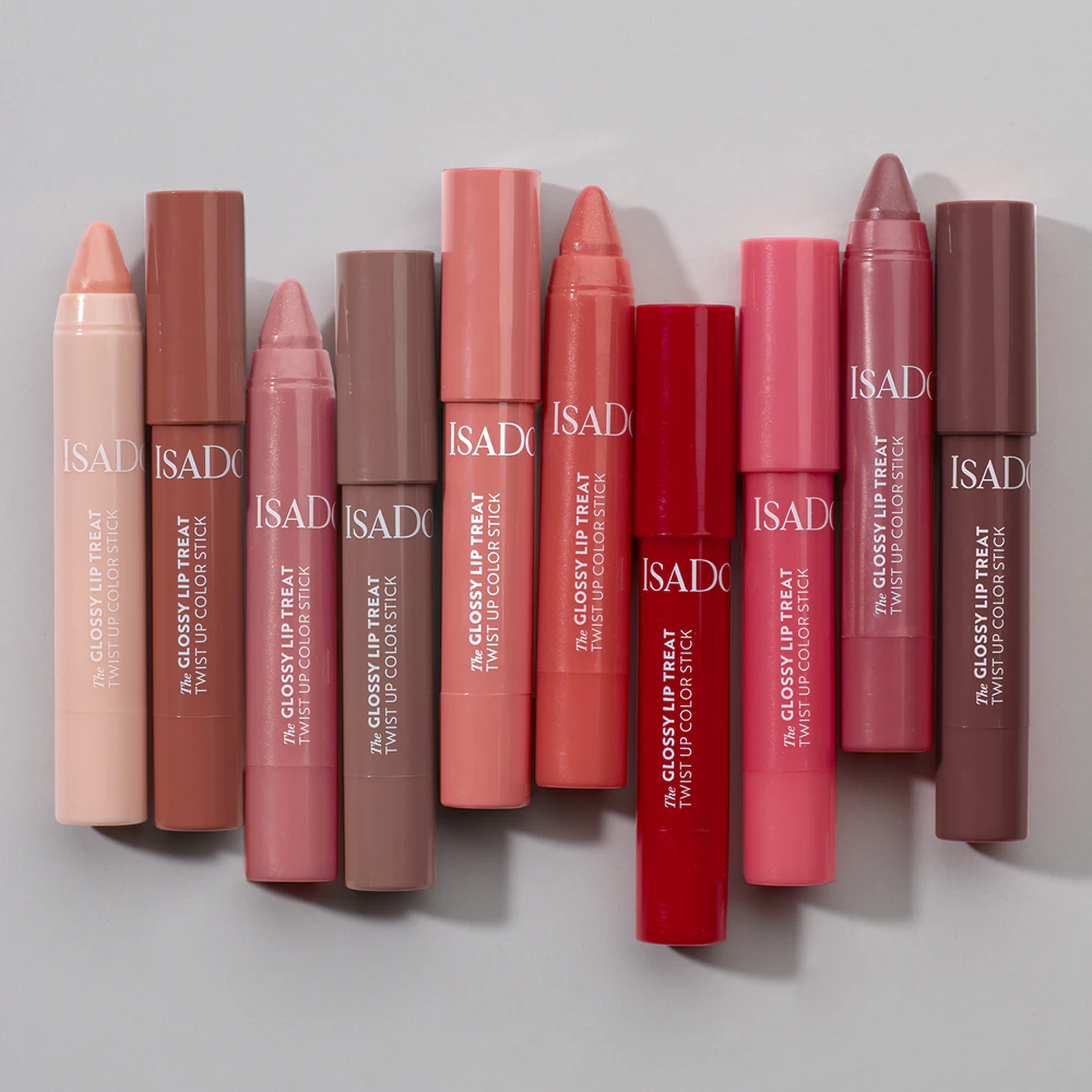 IsaDora The Glossy Lip Treat Twist Up Color hydrating lipstick