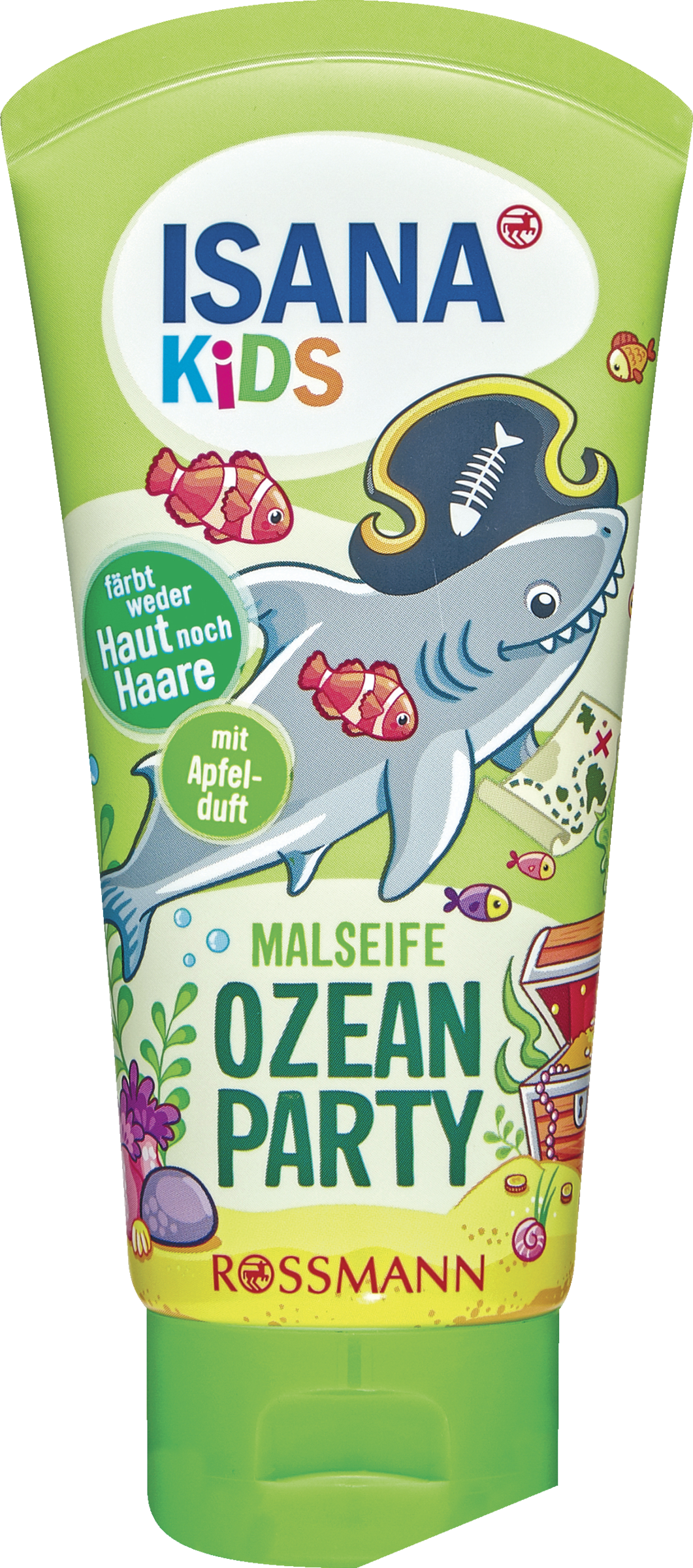 Isana Kids Mal soap Ocean Party Grün Apfelduft