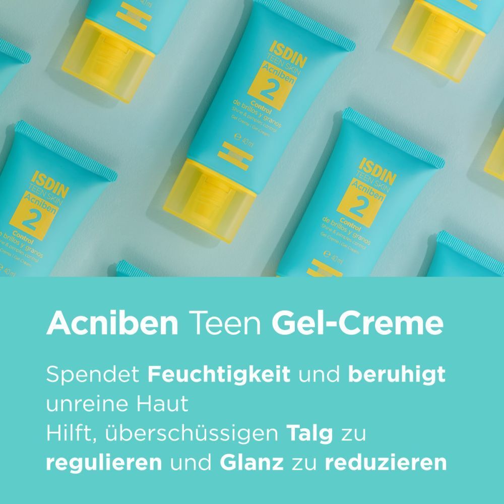 ISDIN ACNIBEN® mattierende Gel Creme gegen unreine Haut und Pickel
