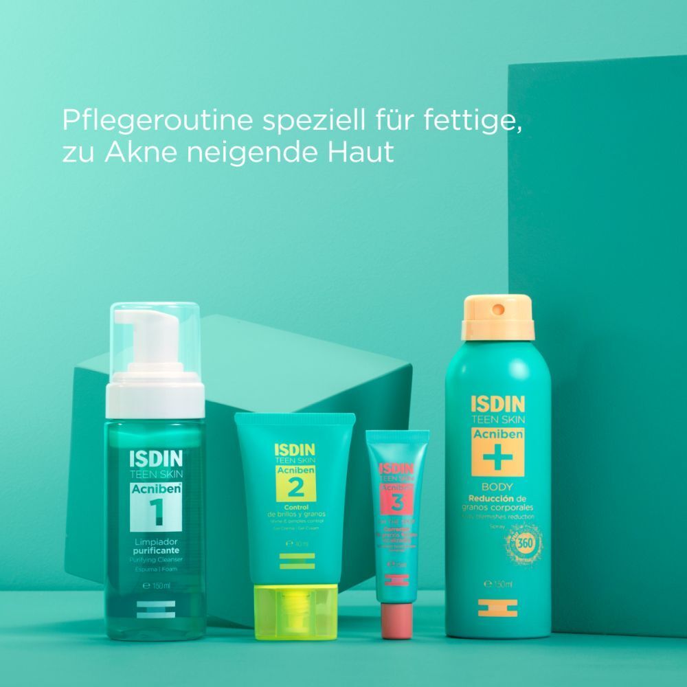 ISDIN ACNIBEN® tiefenreinigende Gesichtsmaske gegen Pickel und unreine Haut