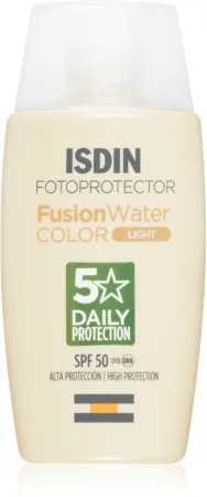 ISDIN Fusion Water facial tanning fluid SPF 50
