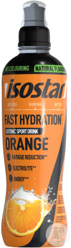 Isostar sports drink orange bottle 500ml