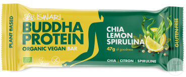 Iswari Buddha Protein Bar Spirulina and Lemon 47g