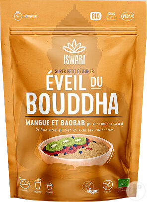 Iswari Buddha Alarm Clock Mango And Baobab 360g