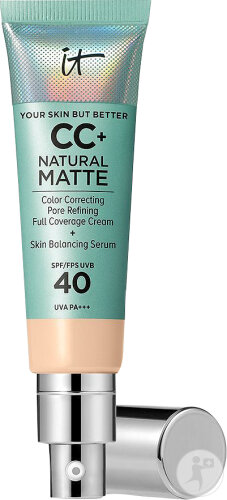 IT Cosmetics Your Skin But Better CC+ Natural Matte Cream And Serum SPF40 Fair Pumptube 32ml