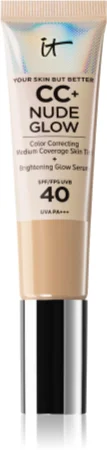 IT Cosmetics Your Skin But Better CC + Nude Glow Make up for brightening the skin SPF 40