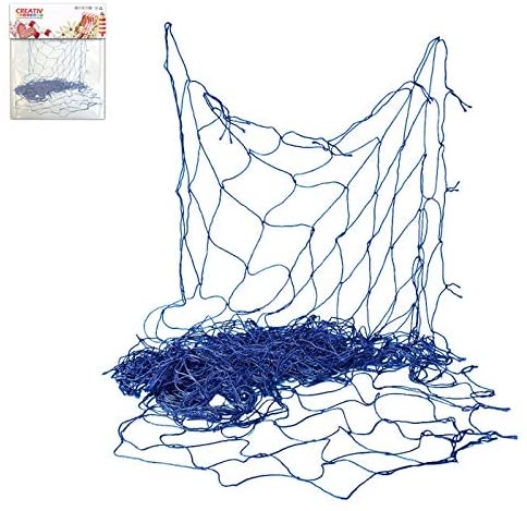 Creativ Discount Miniature Fishing Net, 1 X 1M, Blue