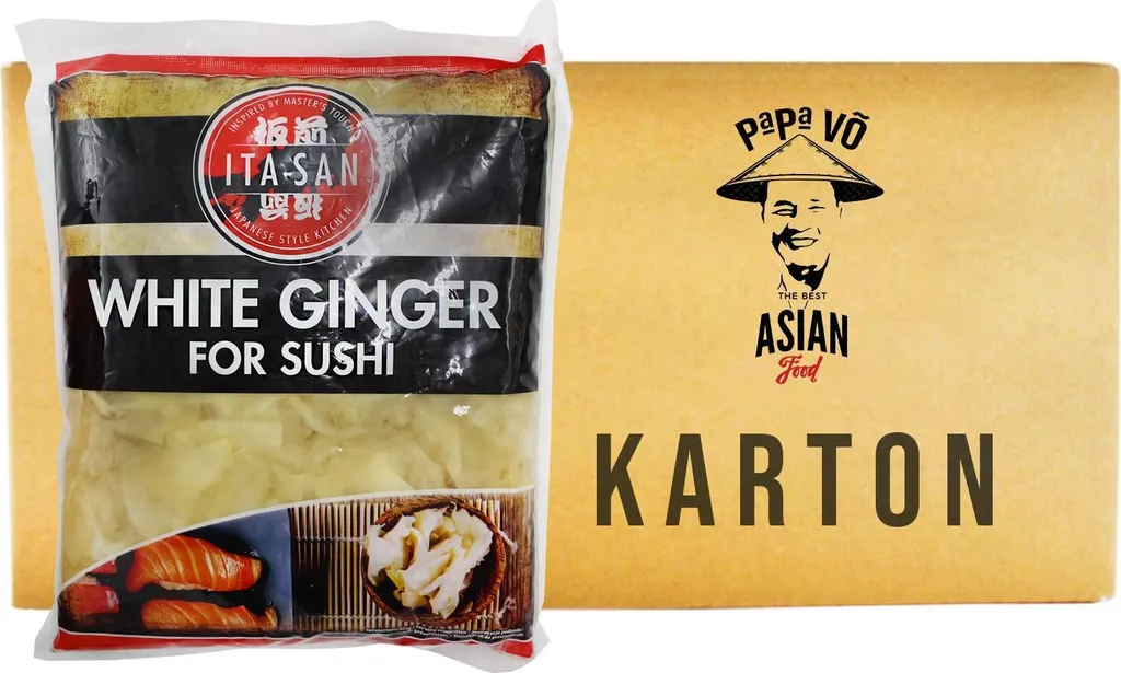Ita-San Pickled Sushi Ginger 10x1.5kg/ATG1kg