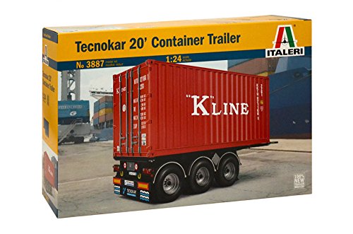 Italeri 1: 24 3887 20 Container Trailer Vehicle