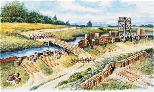 Italeri 1:72 Battlefield Accessory Set Napoleonic Wars