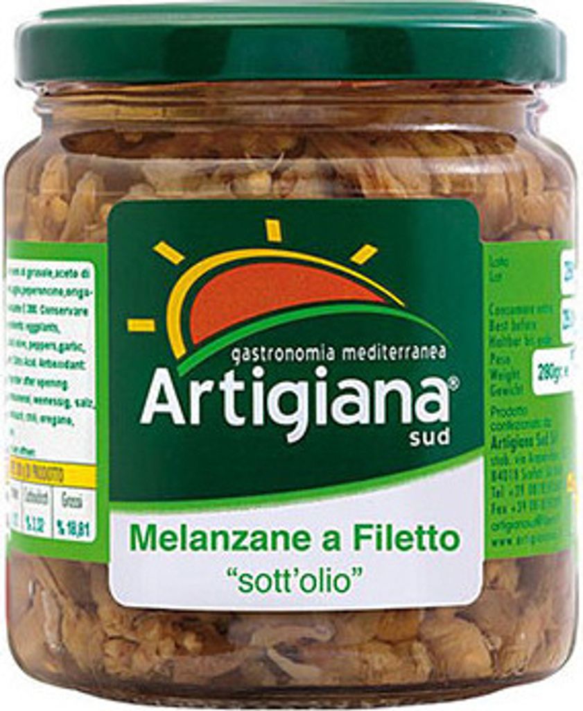 Italian artichokes marinated with parsley 280g - La Torrente
