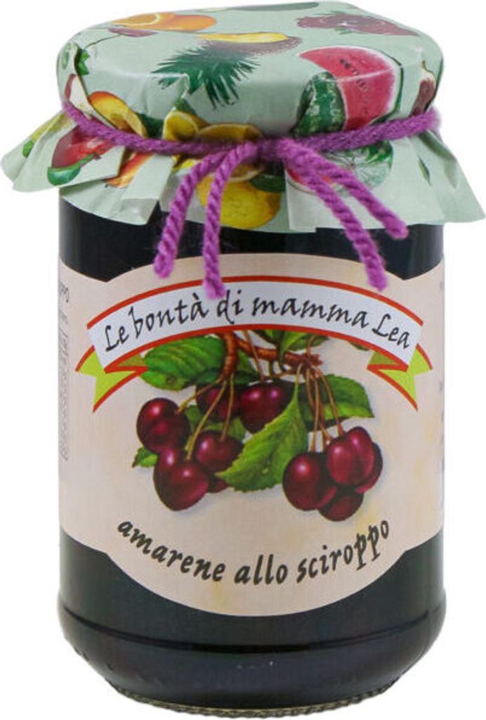 Italian sour cherries in syrup, 350g