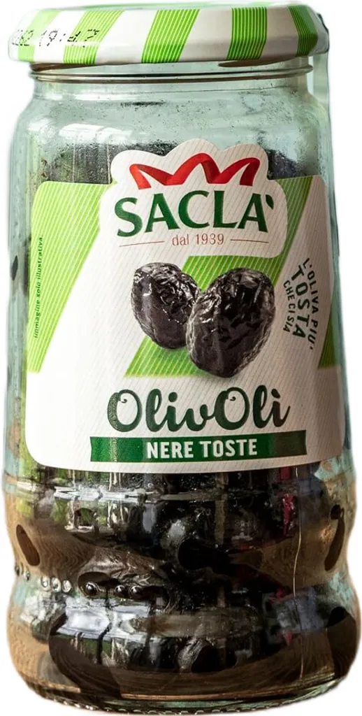 Italian black olives without water - Sacla