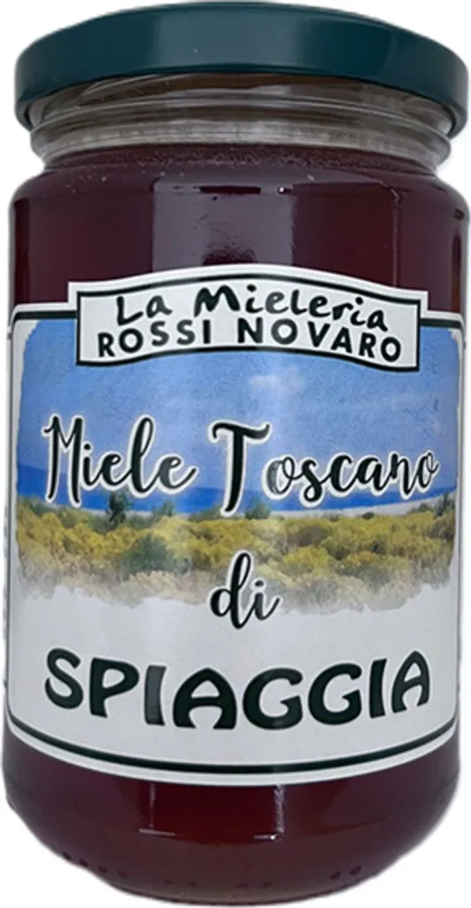 Italský med z plážových květů, 400 g (Miele Toscano di Spiaggia)
