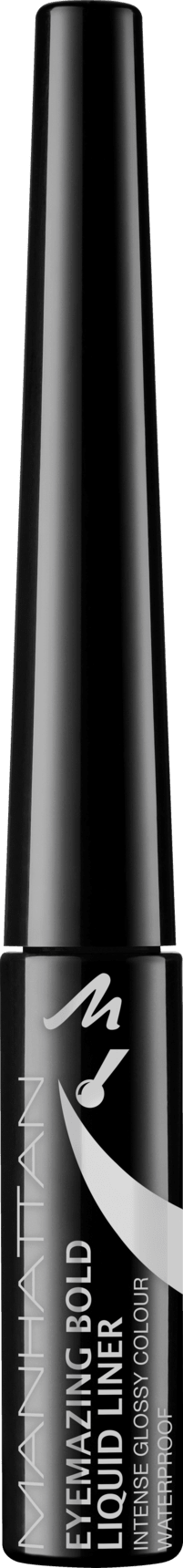 MANHATTAN Cosmetics Eyemazing Bold Eyeliner Black 001, 2,5 Ml