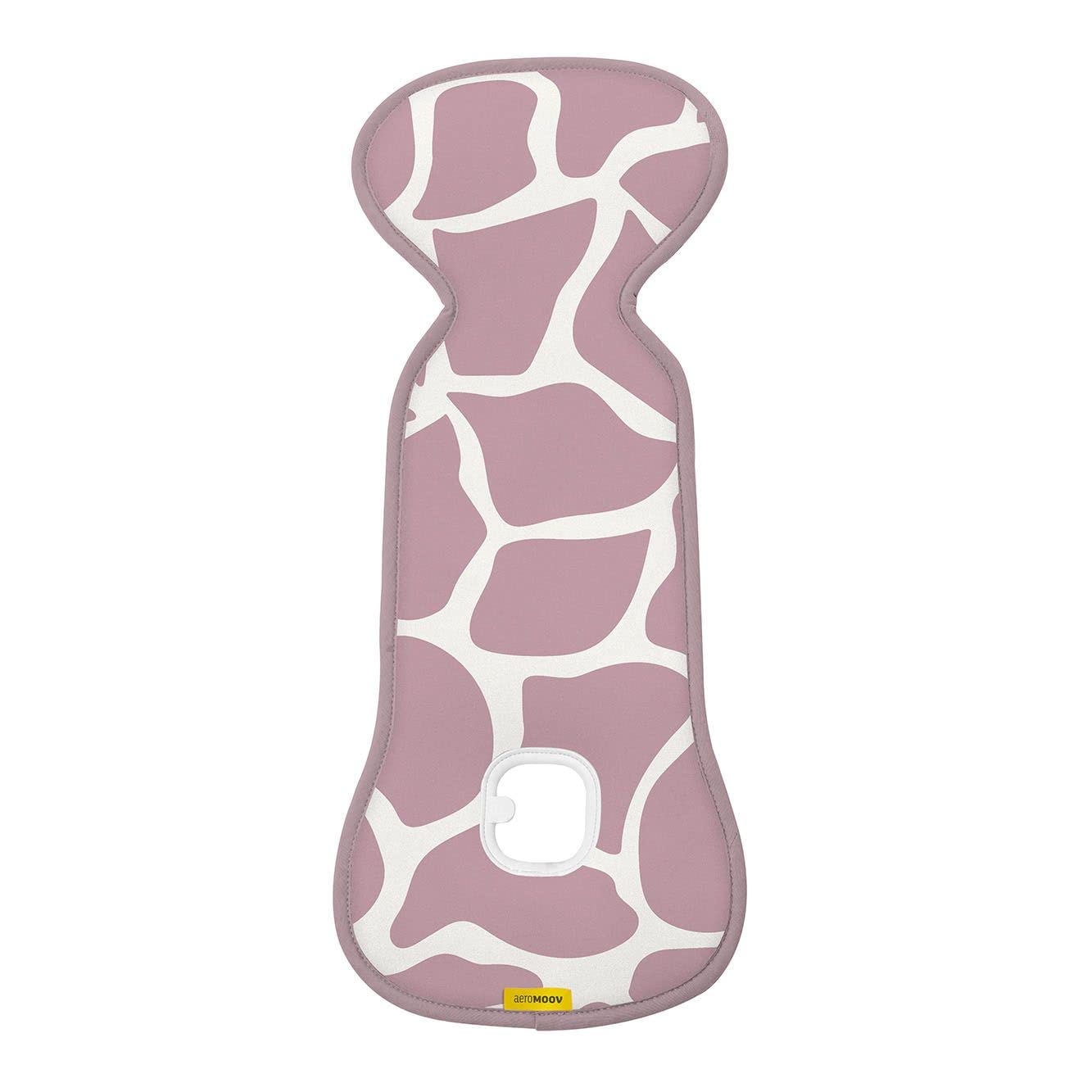 AeroMoov - Baby seat cover air layer - insert for car seat or pram - group 0 - limited edition - anti-sweat summer cover - organic cotton - giraffe candy